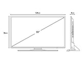 Sony Pantalla 55X720F LED 4K Ultra HD con Alto rango dinámico (HDR), Smart TV