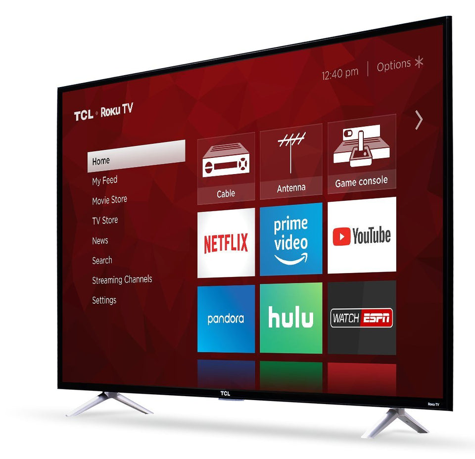TCL 55" Roku Smart TV Ultra HD 4K Modelo 55S405-MX (2017)