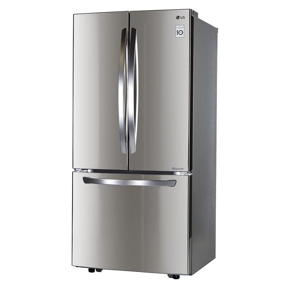 LG Refrigerador French Door, color Plata, 24 Pies Cúbicos