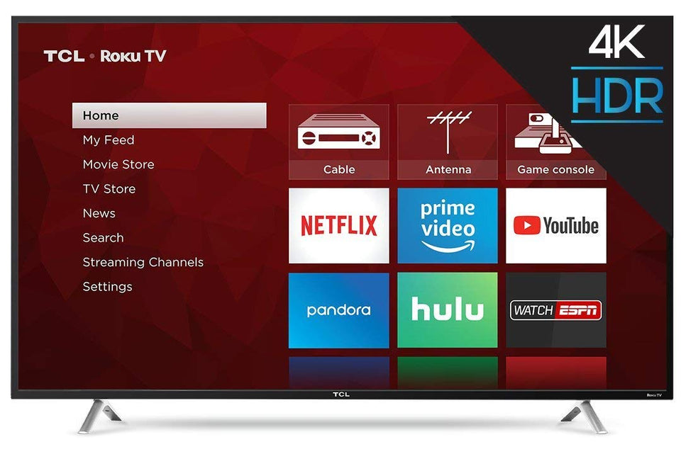 TCL 55" Roku Smart TV Ultra HD 4K Modelo 55S405-MX (2017)