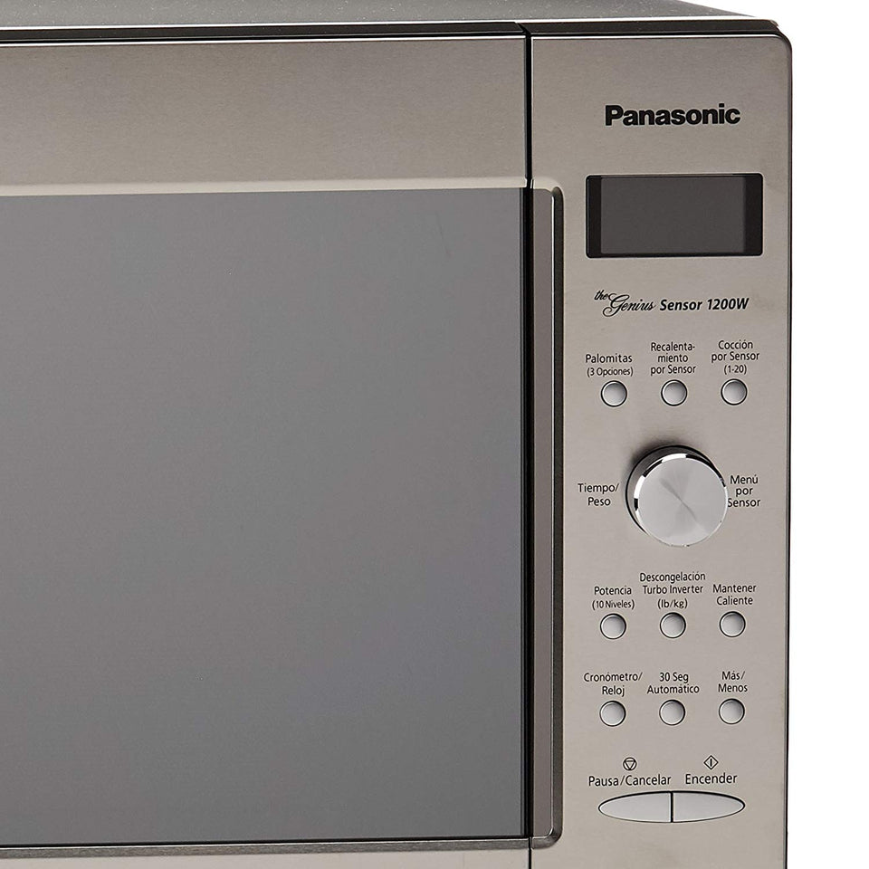 Panasonic NN-SD985 RPH Horno de Microondas, color Gris con Negro