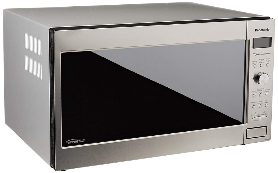 Panasonic NN-SD985 RPH Horno de Microondas, color Gris con Negro