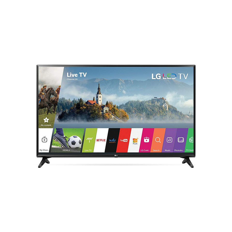 LG 43LJ5500 Televisor 43", Resolución 1920 X 1080, 60 Hz, Potencia 10W, HDMI, USB, color Negro