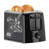 Star Wars, tostadora de 2 rebanadas La Guerra de las Galaxias, Negro, 1