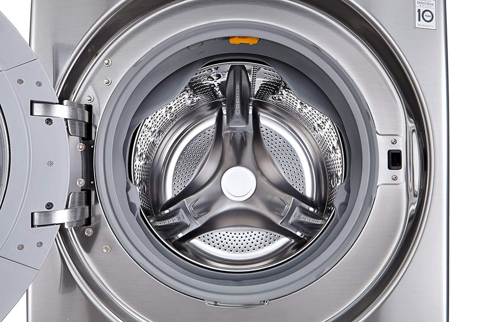 LG WD22VVS6 Lavasecadora Carga Frontal para 22 kg, color Plata